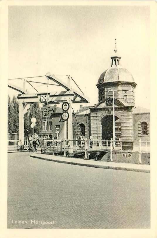 377-002-007 Leiden Morspoort, Verzenden, Voor 1920, Zuid-Holland