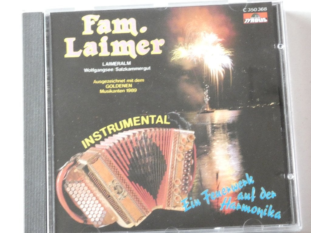 Fam. Laimer – Ein Feuerwerk auf der Harmonika - Instrumental, Cd's en Dvd's, Verzenden, Gebruikt