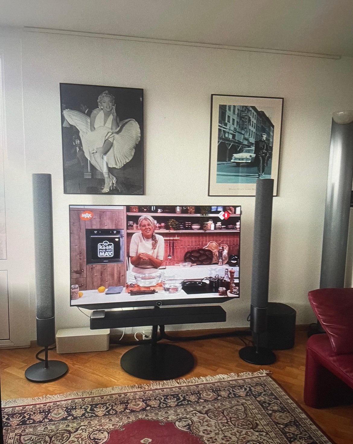 Loewe Oled tv Bild V55 en Loewe audio speakers klang 5, Zo goed als nieuw, 100 cm of meer, 4k (UHD), Smart TV