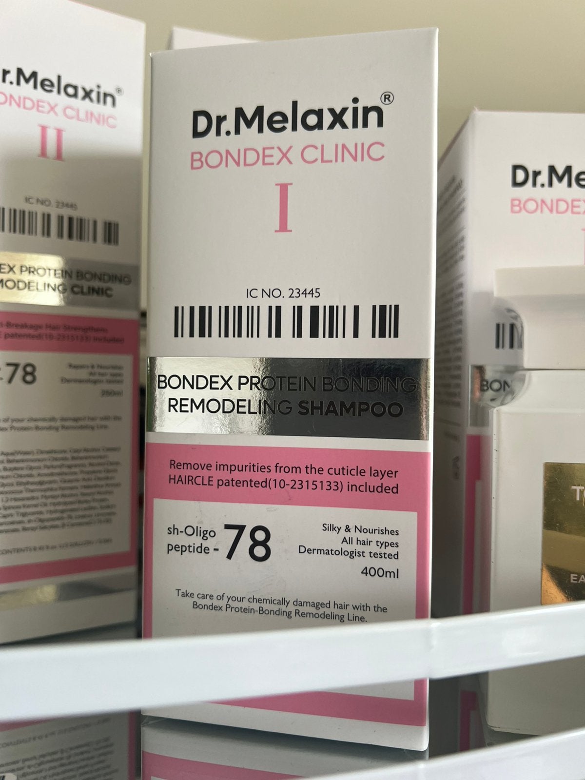 DR.MELAXIN Bondex Protein Bonding Remodeling Shampoo, Verzenden, Zo goed als nieuw, Shampoo of Conditioner