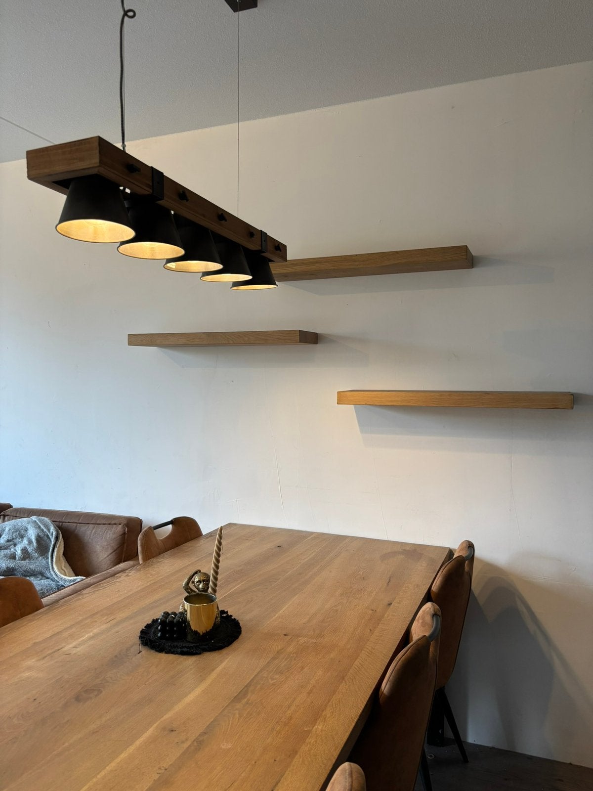 Complete eetkamer set, Huis en Inrichting, Ophalen, Zo goed als nieuw, Rechthoekig, 50 tot 100 cm