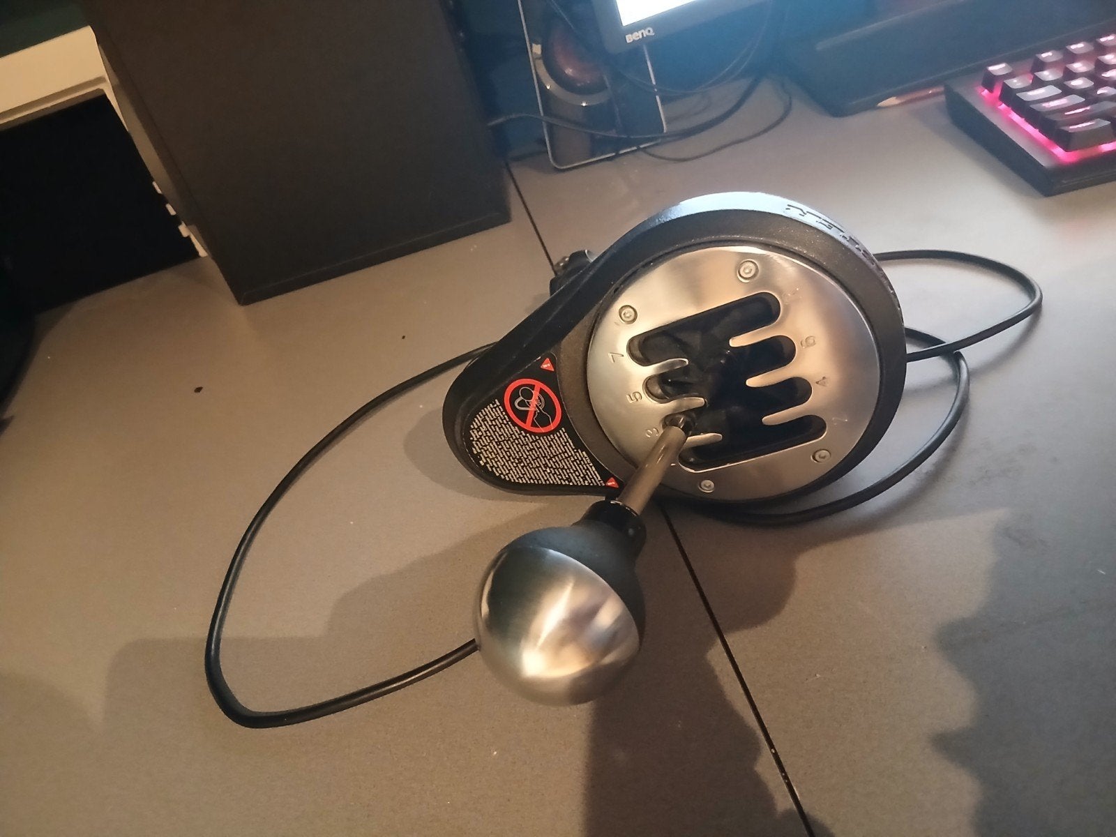 thrustmaster th8a Shifter, Ophalen