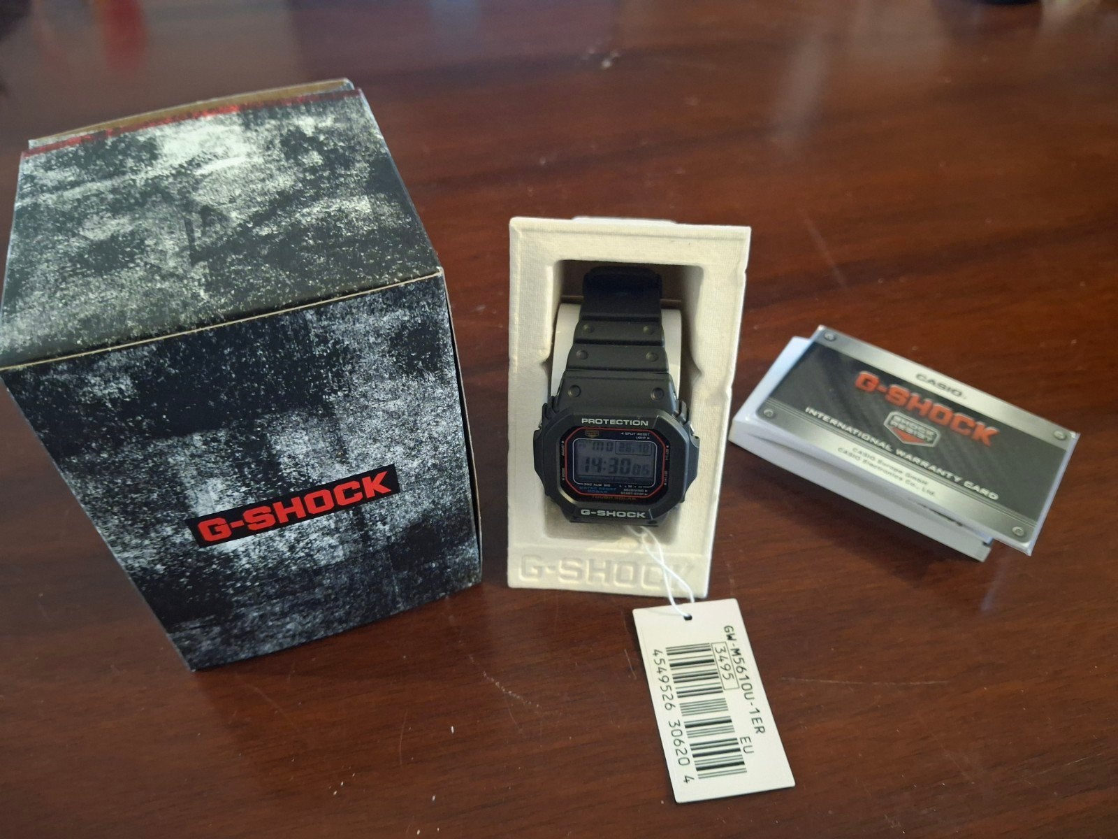 Nieuw - Casio G-Shock GW-M5610U-1ER Polshorloge, Casio, Kunststof, Polshorloge, Nieuw
