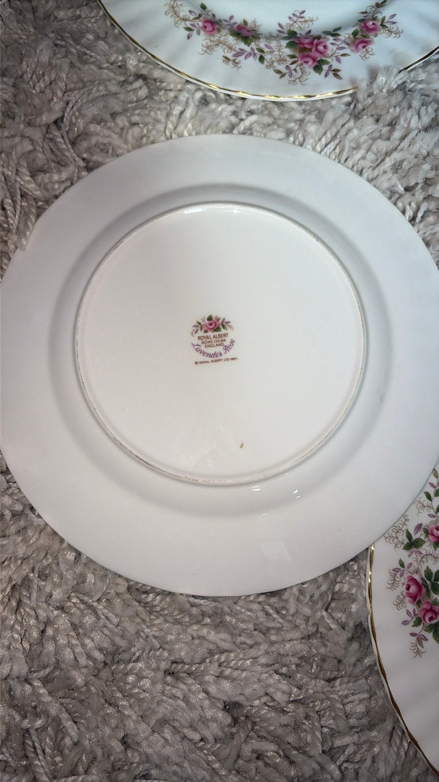 6 Royal Albert Lavender Rose borden, Ophalen