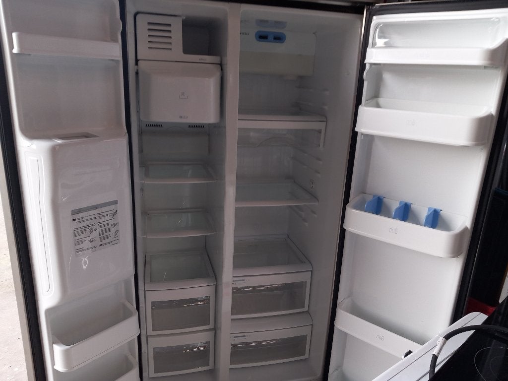 ATAG RVS American Koelkast / vriezer NO frost en ijsblokjes!, Ophalen, Gebruikt, 200 liter of meer, 60 cm of meer