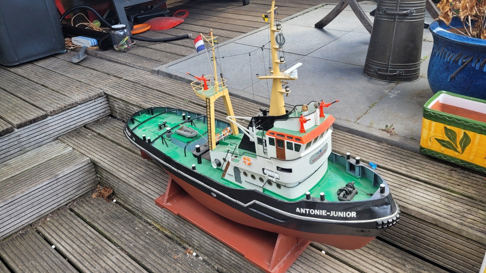 Antonie junior sleepboot 110x30cm, Ophalen, Gebruikt