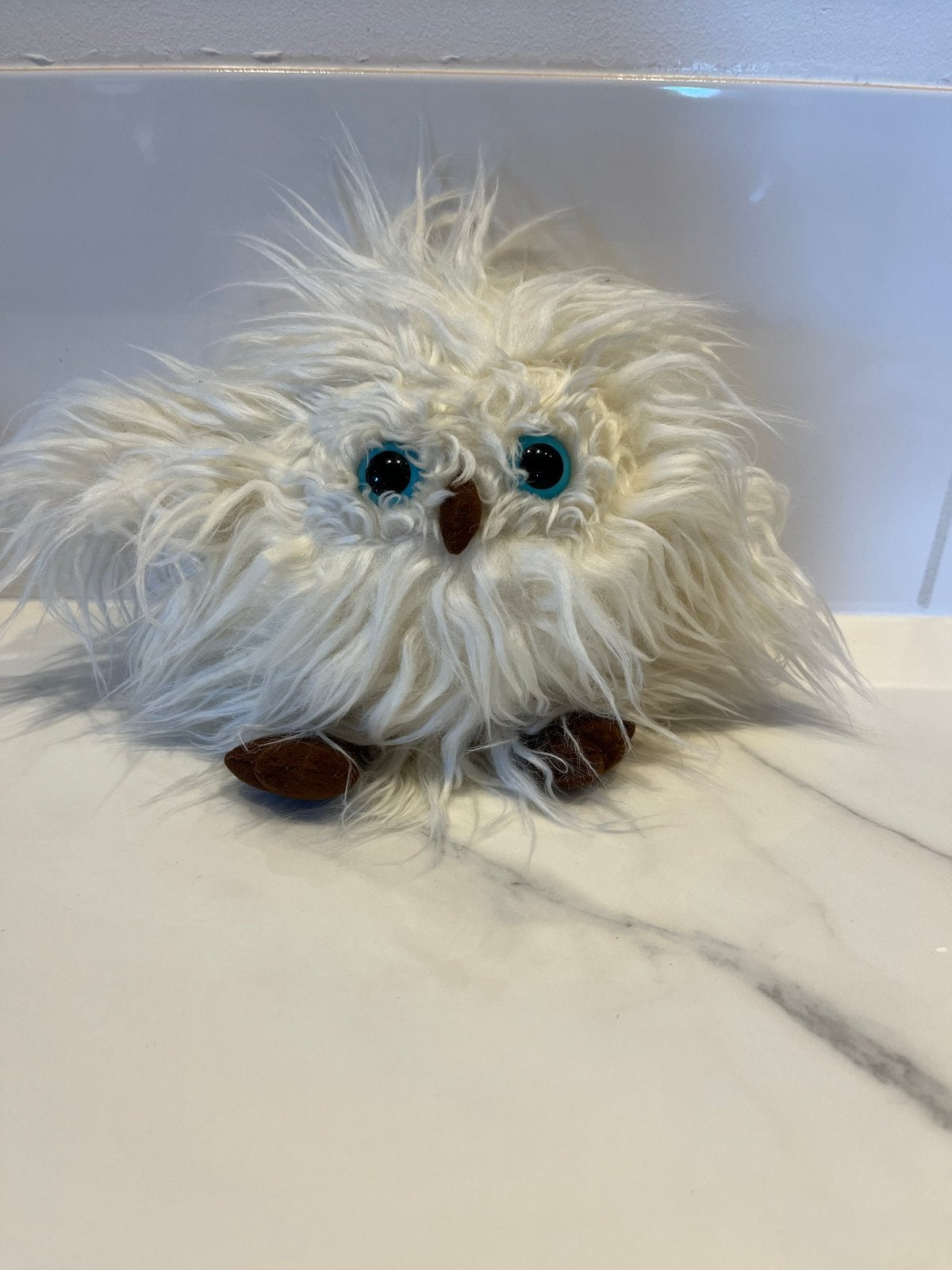 Zeldzame Jellycat Olive Owl Uil 17cm Retired Medium, Jellycat, Overige typen, Ophalen of Verzenden, Zo goed als nieuw