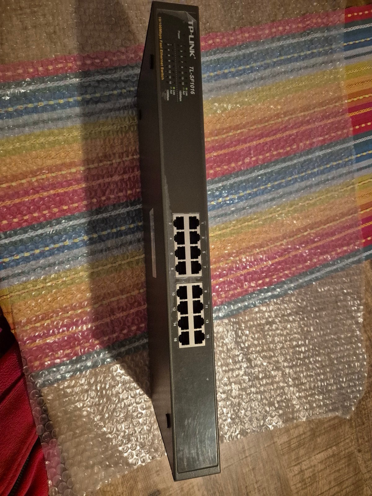 TP-Link TL-SF1016 16-poorts Fast Ethernet Switch, Ophalen, Zo goed als nieuw