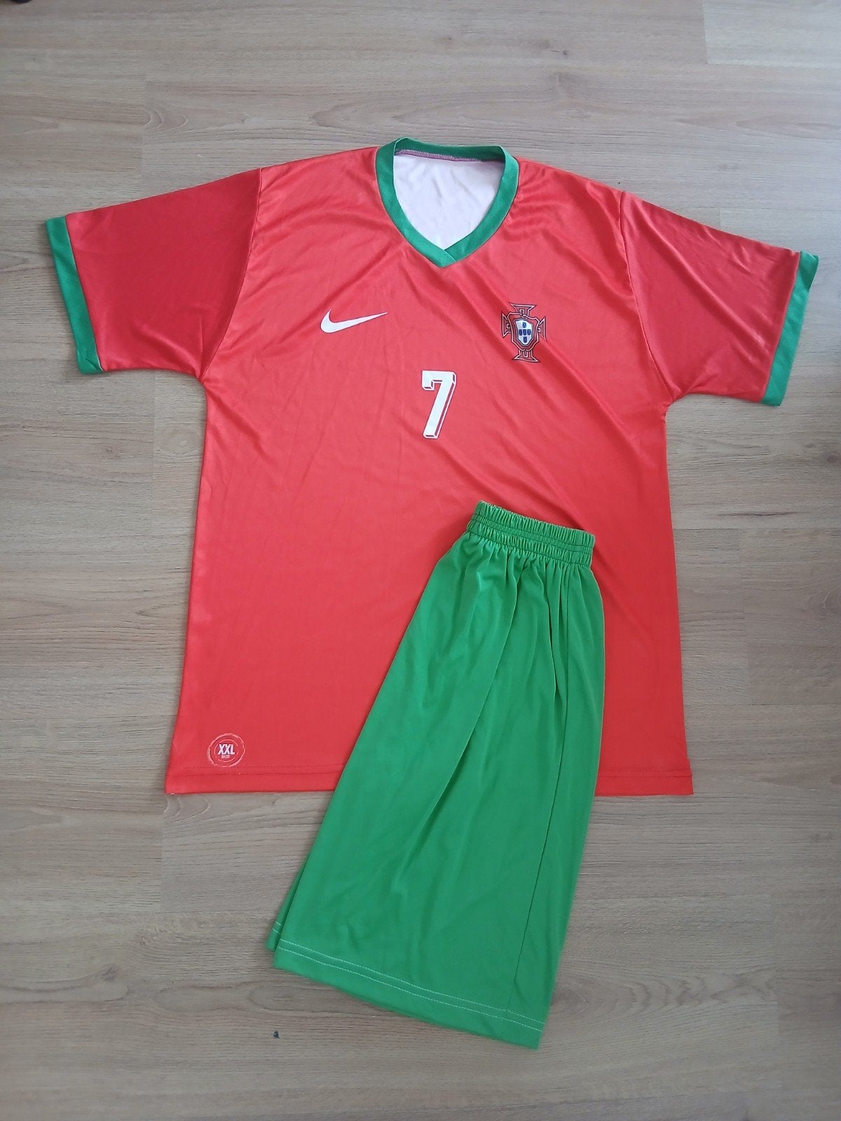 Portugal Voetbaltenue Ronaldo Maat XXL, Nike, Overige maten, Ophalen of Verzenden, Voetbal