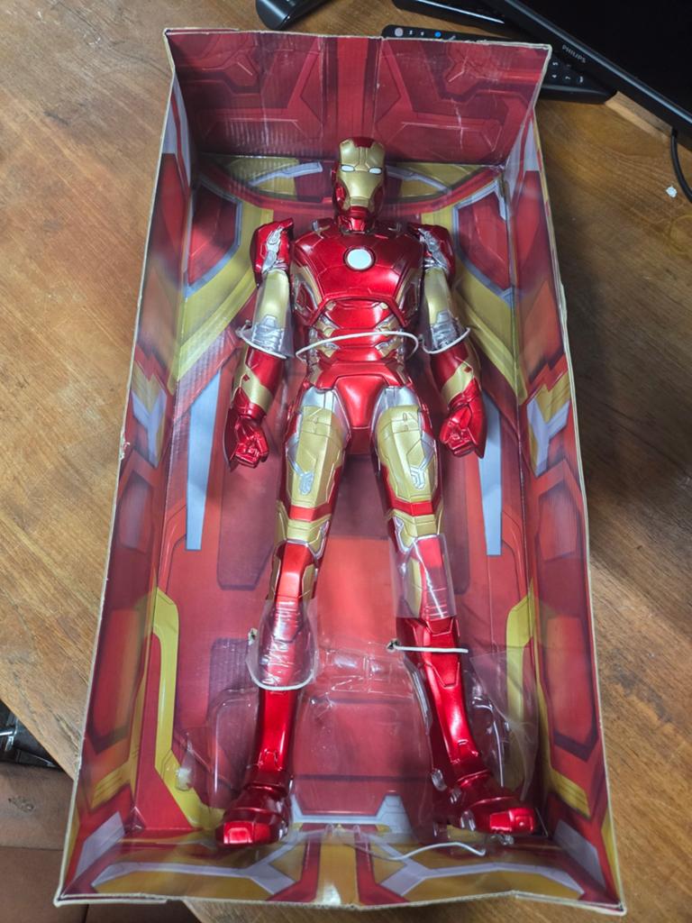 Iron Man figuur Marvel Avengers 45 cm, ., Ophalen of Verzenden, Zo goed als nieuw, .