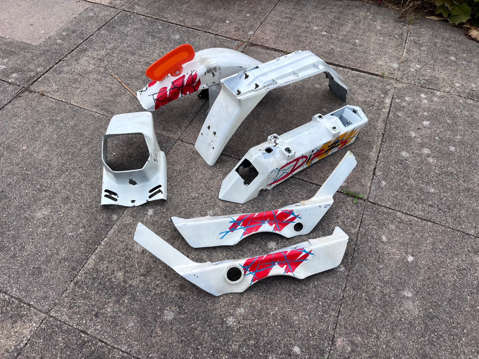 🟥 Kappenset voor Gilera Citta 🟥, Ophalen of Verzenden, Gebruikt, Kap, Gilera