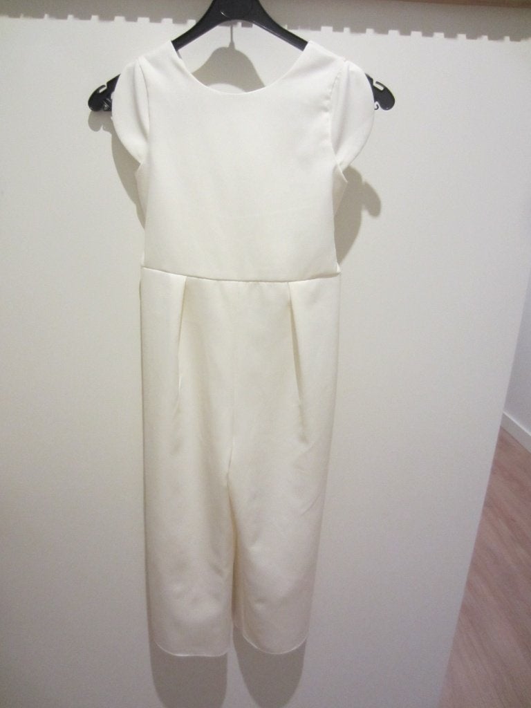 feest jumpsuit, Kleding | Dames, Ophalen of Verzenden, Zo goed als nieuw, Maat 34 (XS) of kleiner, Wit