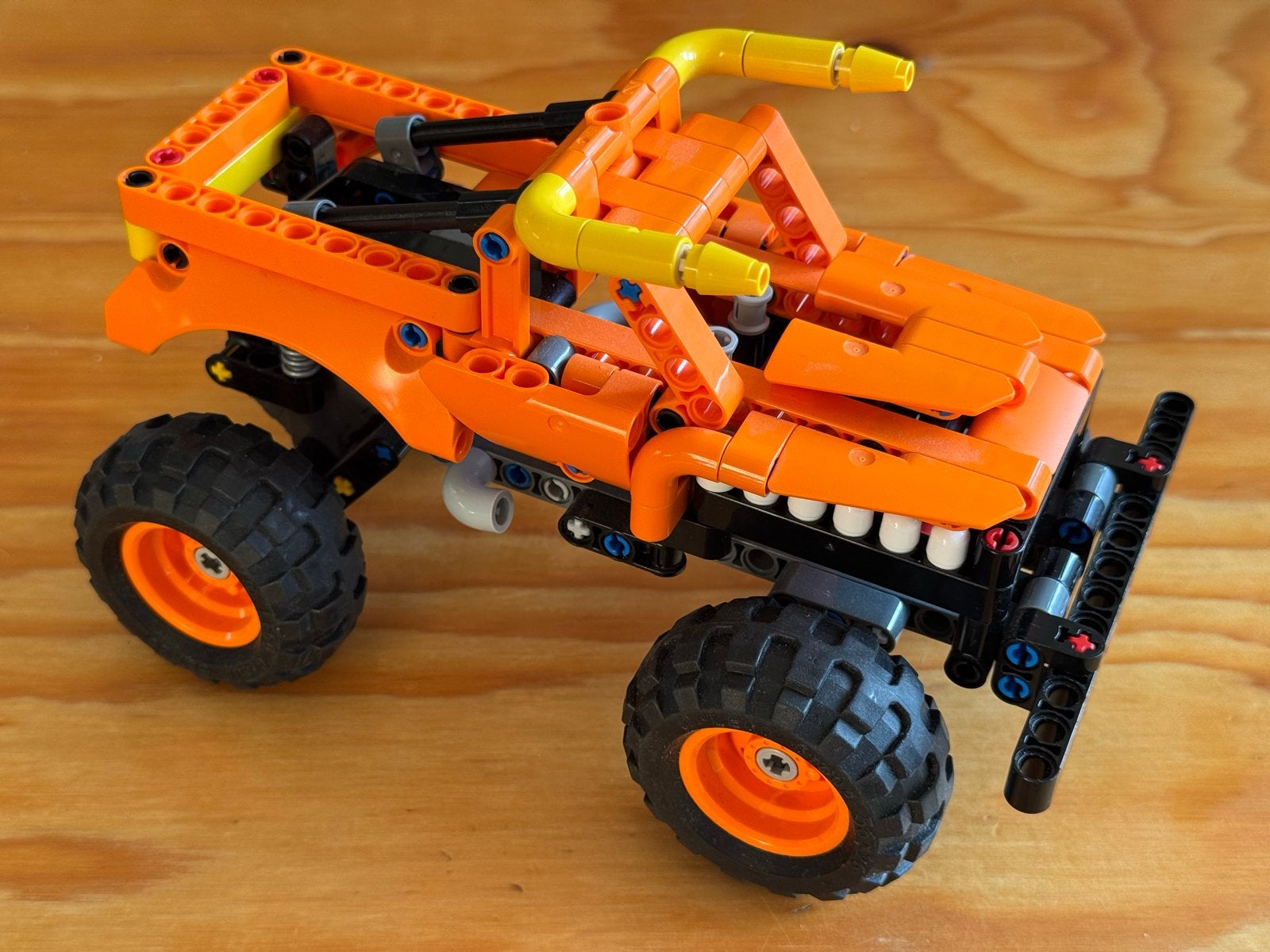 LEGO Technic 42135 Monster Jam El Toro Loco (zonder doos), Lego, Inclusief instructies, Ophalen of Verzenden, Zo goed als nieuw