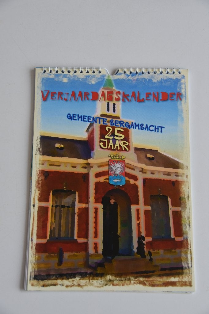 Verjaardagskalender kinderentekeningen Bergambacht kalender, Diversen, Kalenders, Verzenden, Maandkalender, Nieuw