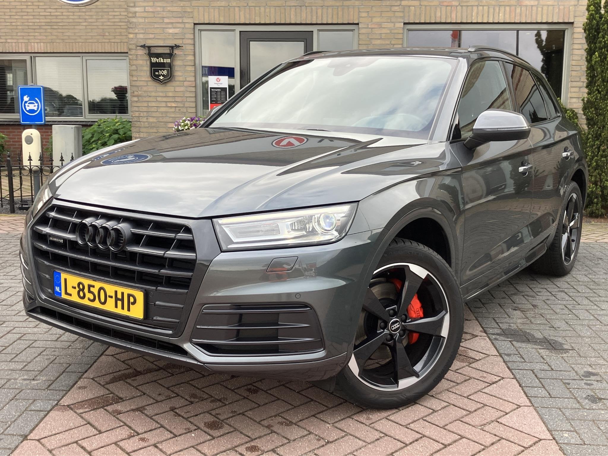 Audi Q5 2.0 TFSI quattro | Pano | Trekhaak | Leder, Auto's, Automaat, Stof, 4 cilinders, 14 km/l