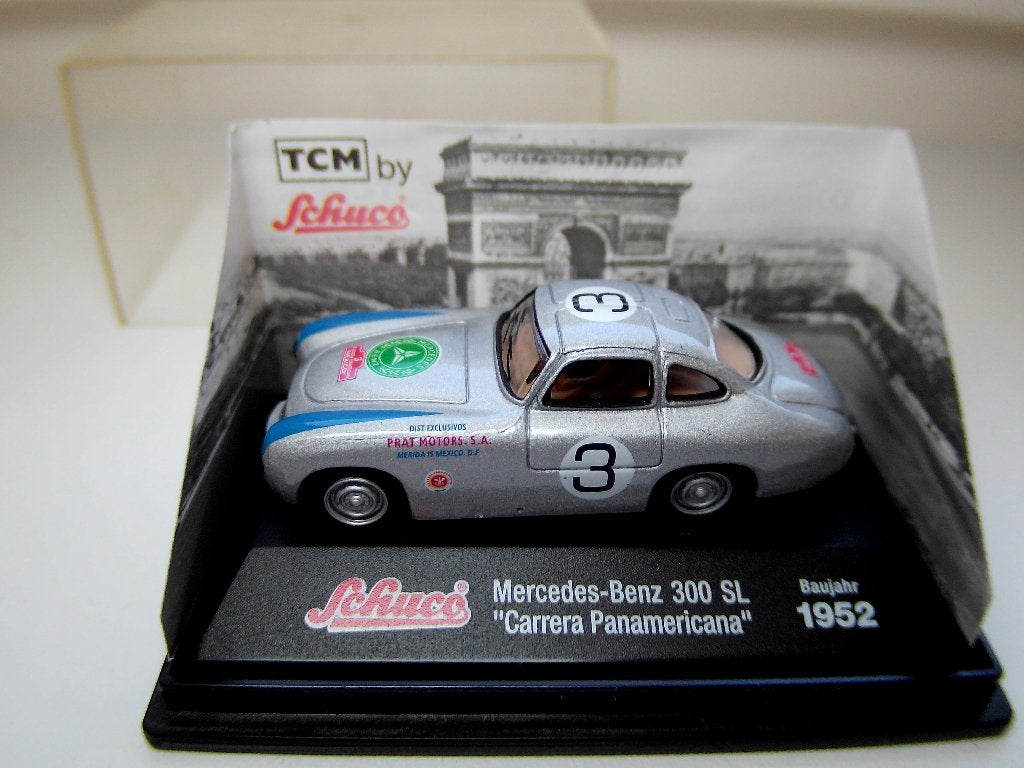 Schuco 1:72 Mercedes-Benz 300 SL "Carrera Panamericana", Verzenden, Zo goed als nieuw, Auto