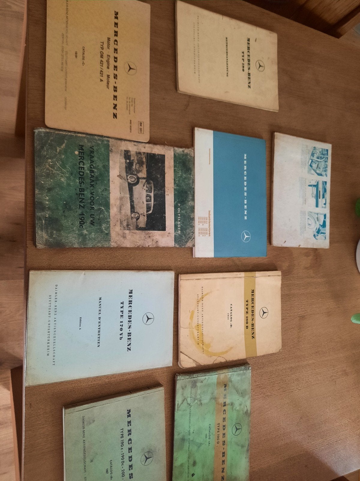 Mercedes-Benz Oldtimer Handleidingen & Catalogussen, Ophalen of Verzenden, Gelezen, Mercedes, Daimler-Benz Aktiengesellschaft