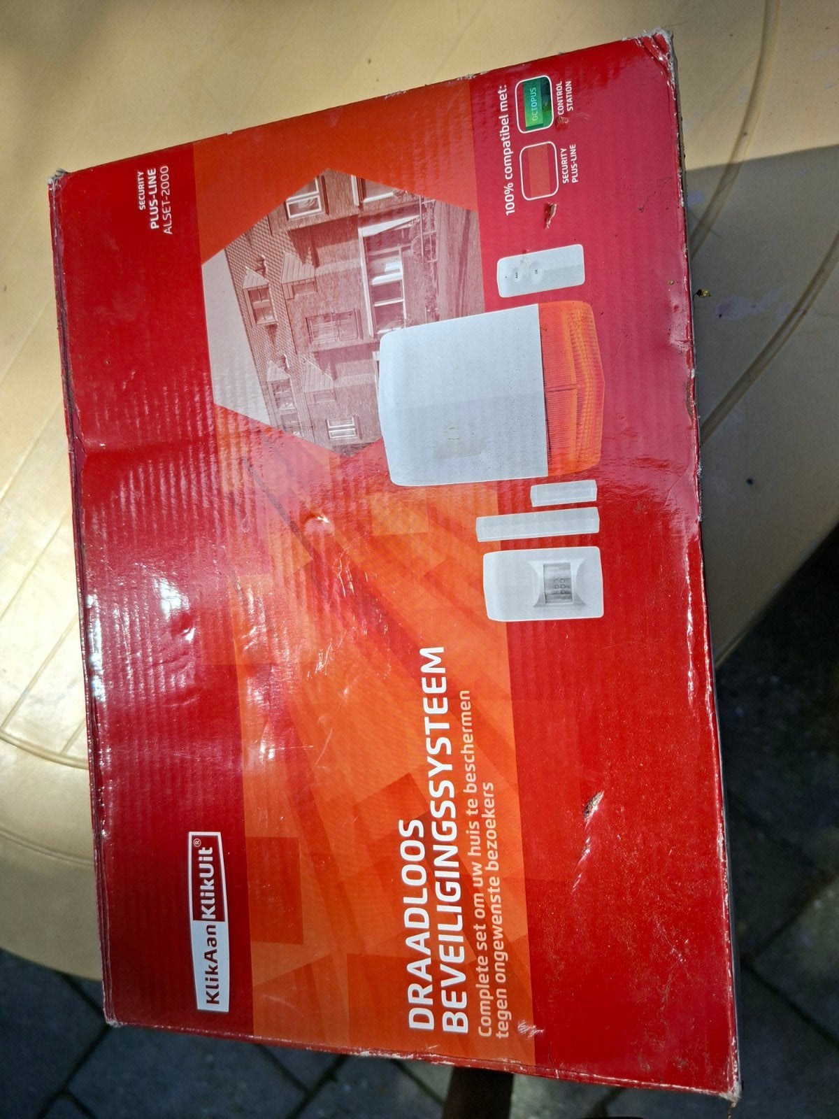 Security Plus-Line ALSET-2000 Draadloos Beveiligingssysteem, Ophalen of Verzenden, Nieuw, Beweging, Draadloos