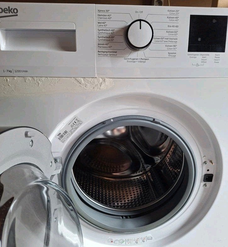 Beko wasmachine., Witgoed en Apparatuur, Wasmachines, Ophalen, Gebruikt, Wolwasprogramma, Voorlader