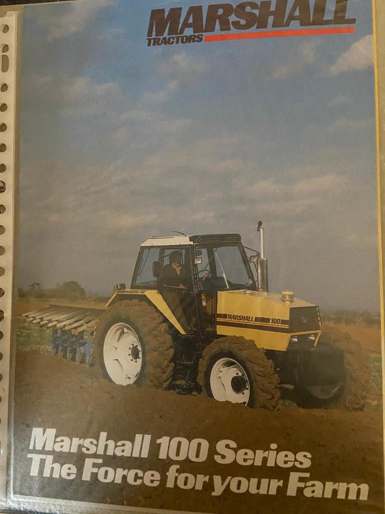 Tractorfolders, Boeken, Catalogussen en Folders, Ophalen of Verzenden, Zo goed als nieuw, Folder