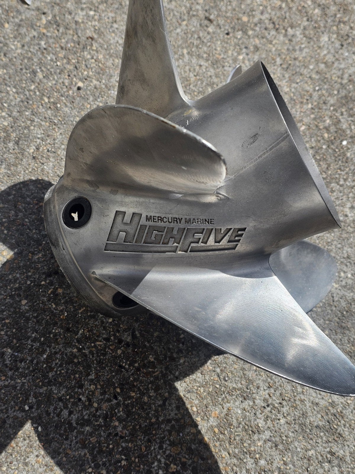 Mercruiser High Five 25P RVS Propeller Bravo1/Alpha One, Watersport en Boten, Ophalen of Verzenden, Gebruikt, Motor en Techniek