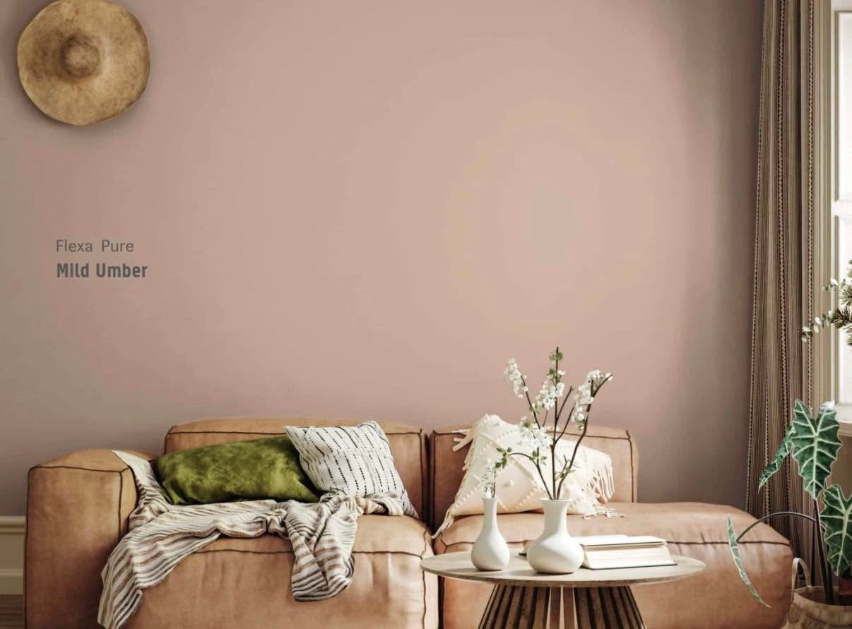 Flexa Pure Mild Umber matte muurverf 2,5 liter