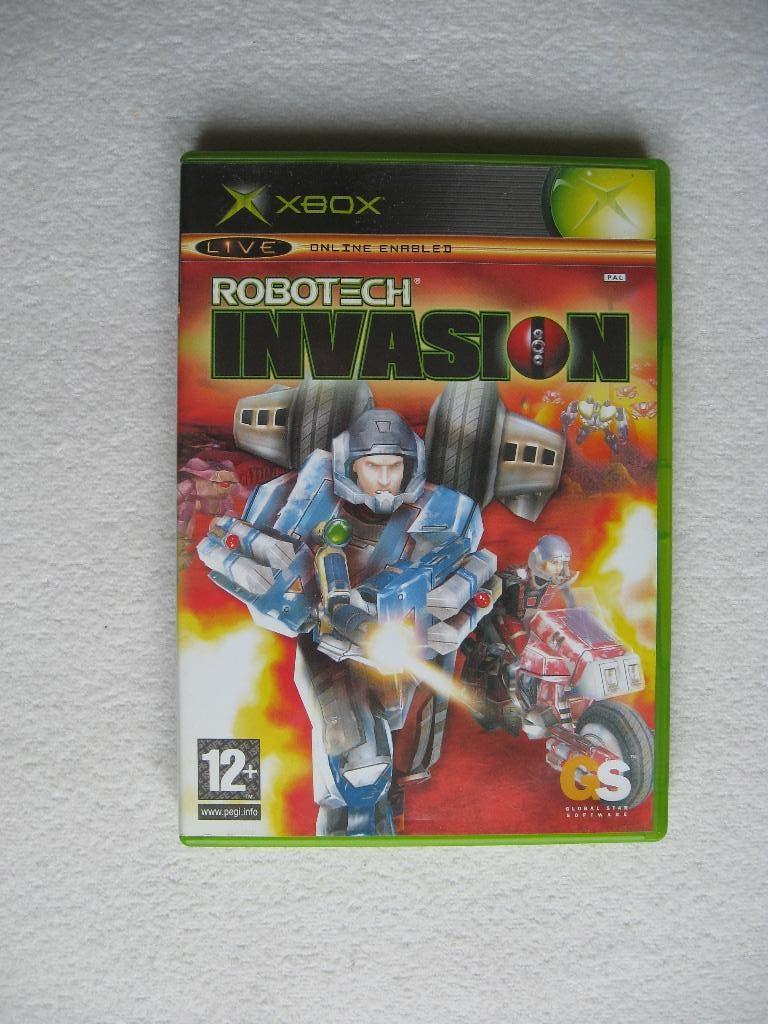 XBOX - Robotech Invasion (met Engelse handleiding), Spelcomputers en Games, Games | Xbox Original, Gebruikt, Vechten, 1 speler