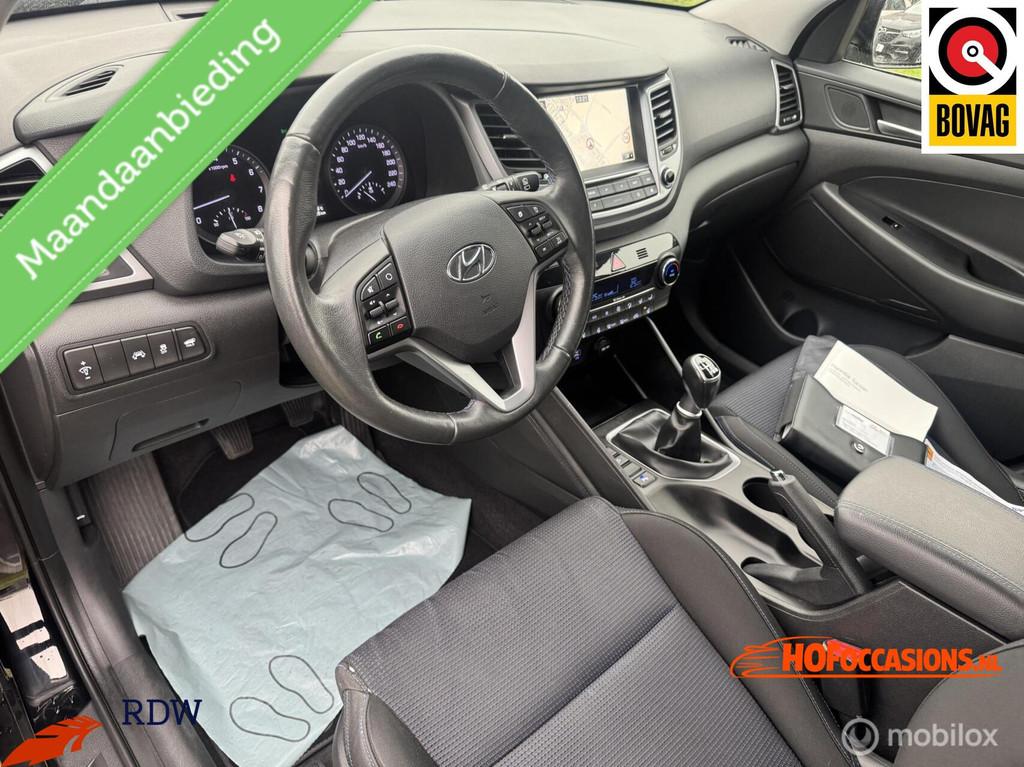 Hyundai Tucson 1.6 T-GDi Premium STOELVERW/ELEC. ACHTERKLEP, Auto's, Hyundai, Voorwielaandrijving, Stof, 1591 cc, 4 cilinders