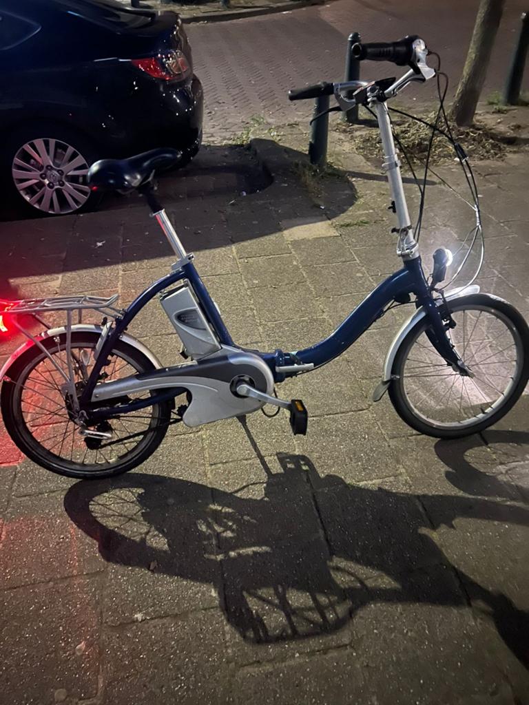 Elektrische vouwfiets flayer, Ophalen of Verzenden, 20 inch of meer