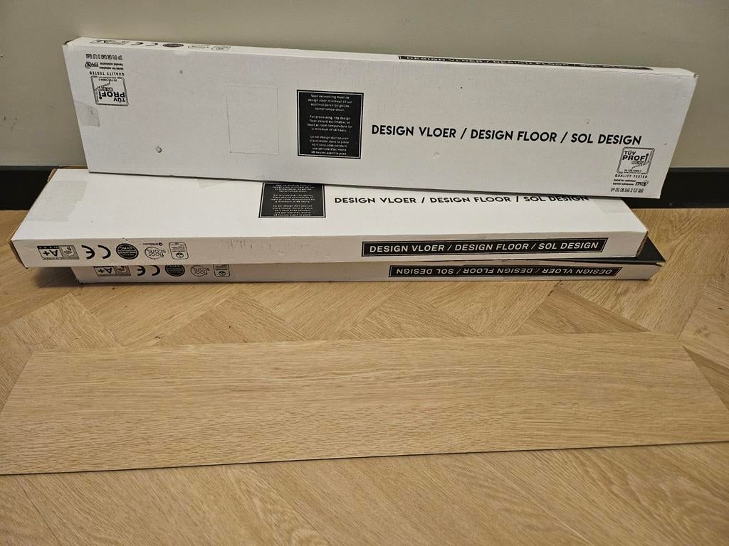 Pvc plakvloer visgraat Trend Natural Oak 1610 (3 pakken), Ophalen