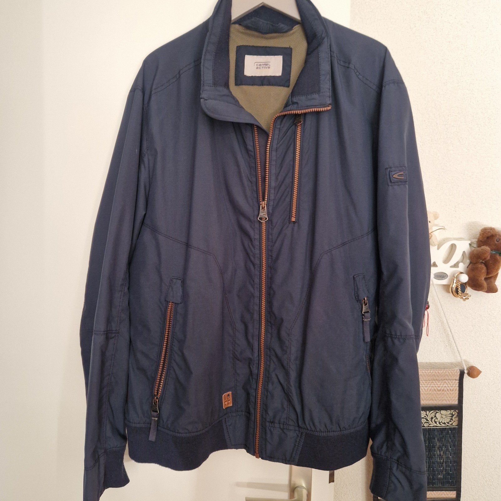CAMEL ACTIVE HERENJAS MT L XL 52 54 IN NIEUWSTAAT, Kleding | Heren, Ophalen of Verzenden, Zo goed als nieuw, Maat 56/58 (XL), Blauw
