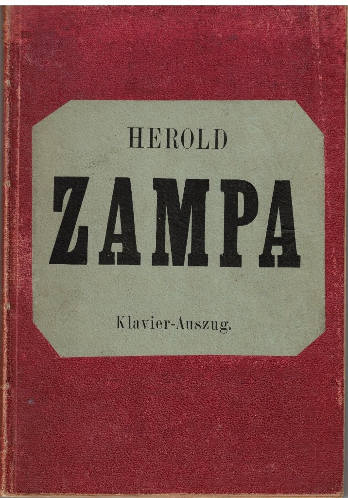 Zampa oder die Marmorbraut - Herold, Muziek en Instrumenten, Gebruikt, Klassiek, Overige soorten, Ophalen of Verzenden