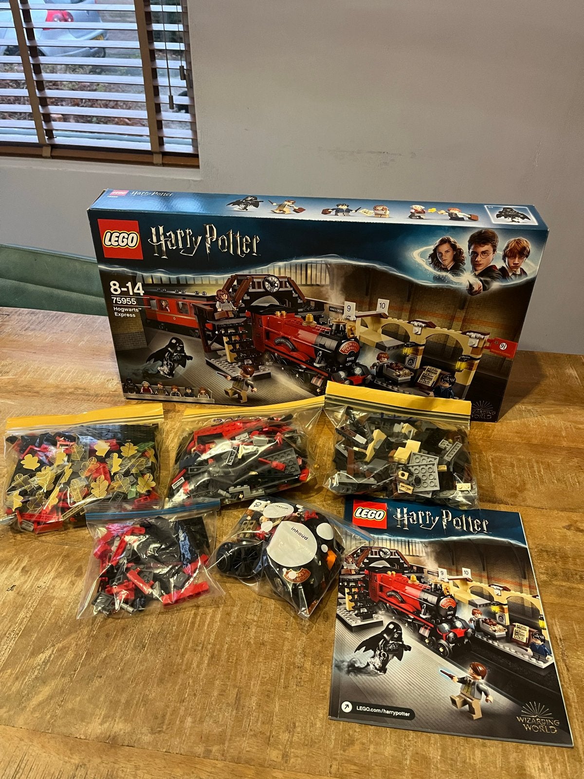 Lego Harry Potter Zweinsteinexpres 75955 - Compleet met doos, Ophalen of Verzenden, Zo goed als nieuw, Lego