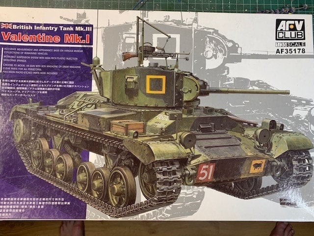 British Valentine MK.I, Hobby en Vrije tijd, Modelbouw | Auto's en Voertuigen, Overige merken, Tank, Verzenden, 1:32 tot 1:50