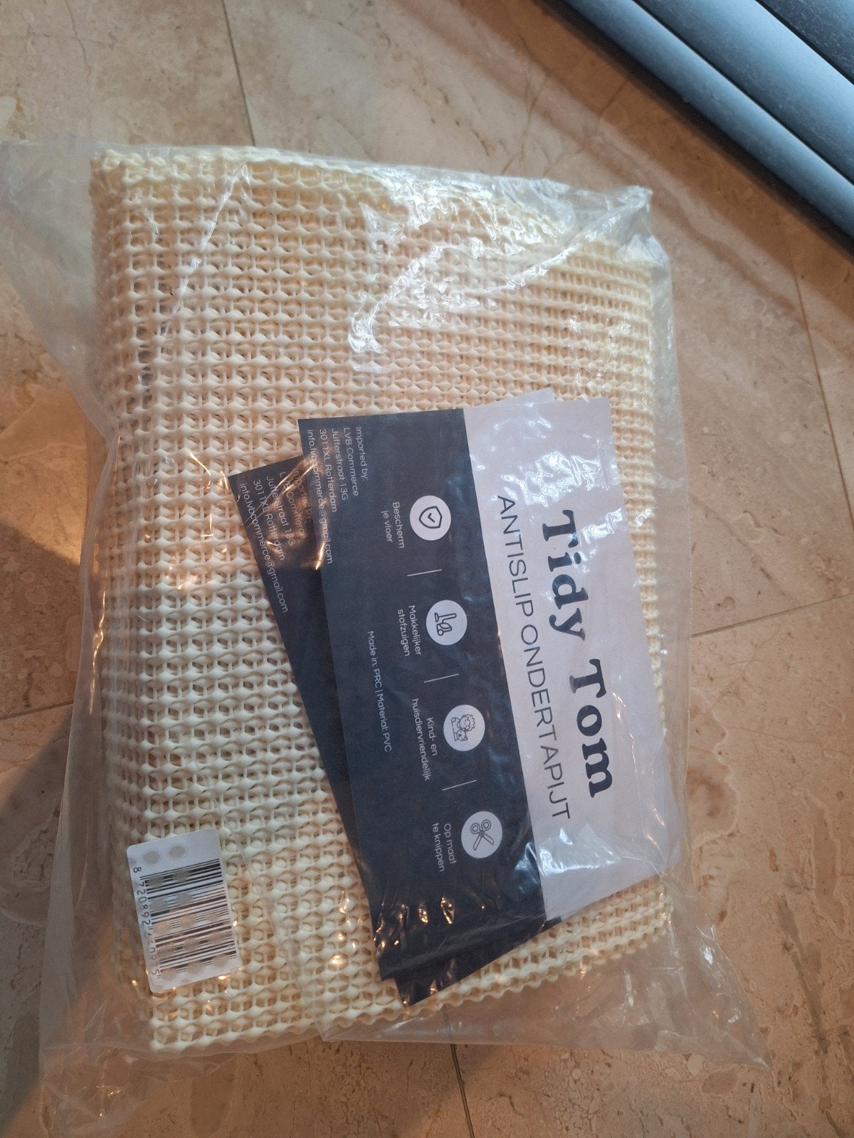 Tidy Tom Antislip Ondertapijt - Voorkom glijden, Ophalen of Verzenden, Nieuw, Rechthoekig