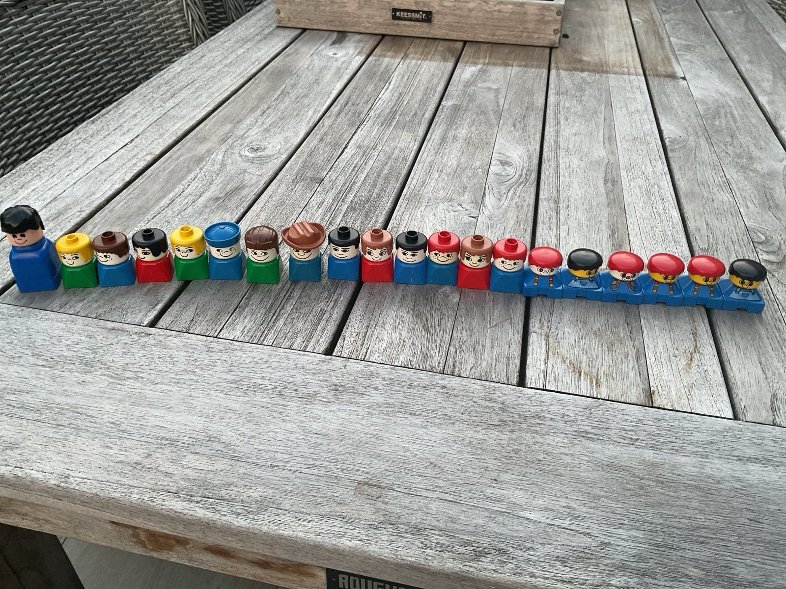 Partij Lego Duplo  poppetjes - 20 stuks romppoppetjes, Ophalen of Verzenden, Gebruikt, Minifiguur, Lego Primo