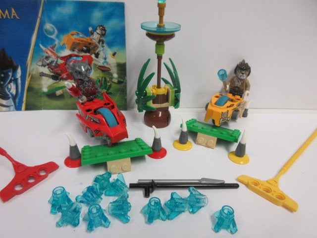 70113, Chima, Chi Battles, Chi toernooi met bouwtekening, Lego, Ophalen of Verzenden, Zo goed als nieuw, Complete set