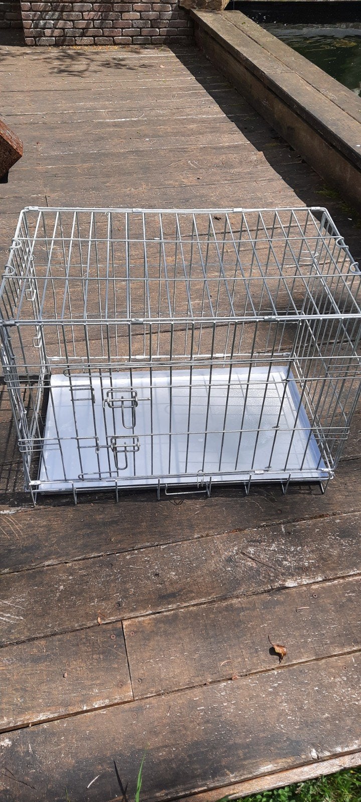 Tekoop honden bench 76x48x56, Dieren en Toebehoren, Ophalen, Gebruikt, 75 tot 110 cm, Minder dan 65 cm