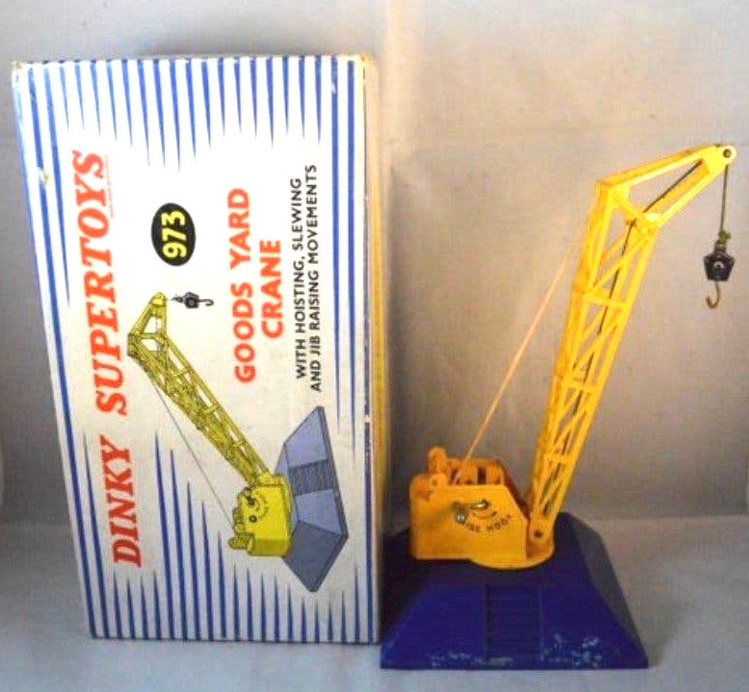 Dinky Supertoys 973 Goods Yard Kraan met originele doos, Ophalen of Verzenden