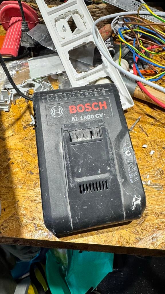 Bosch AL 1880 CV Acculader - Gebruikt, Ophalen of Verzenden, Gebruikt