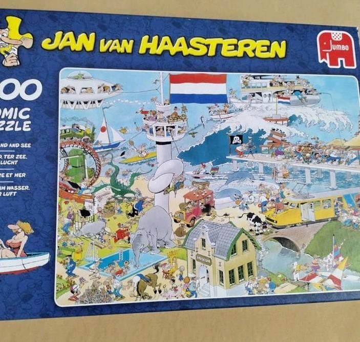 Jan van Haasteren puzzels, Ophalen of Verzenden, 500 t/m 1500 stukjes, Zo goed als nieuw