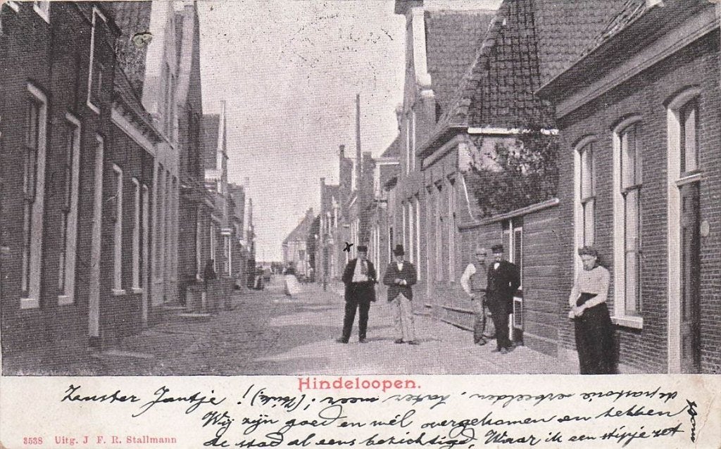 703-344-013 Hindeloopen, Verzenden, Voor 1920, Friesland
