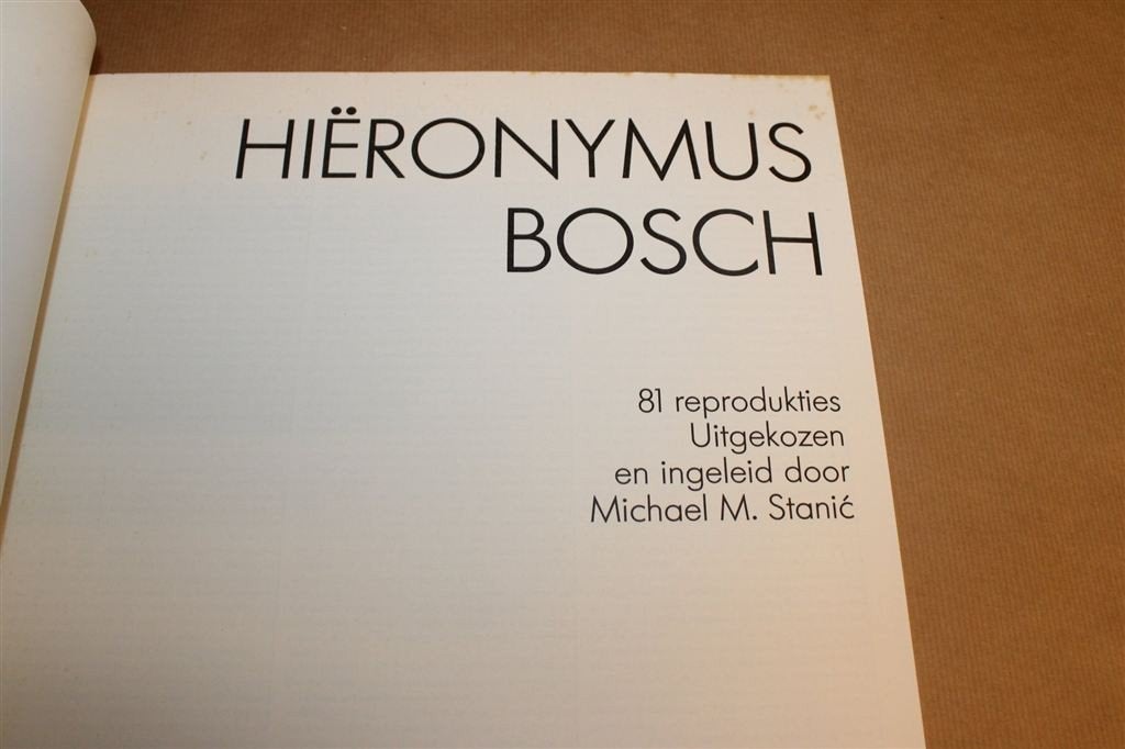 Hiëronymus Bosch — 81 Reprodukties Groot Formaat, Boeken, Kunst en Cultuur | Beeldend, Ophalen of Verzenden, Gelezen