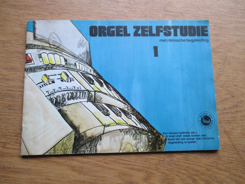 Orgel zelfstudie met ritmische begeleiding 1, Orgel, Gebruikt, Ophalen of Verzenden, Artiest of Componist