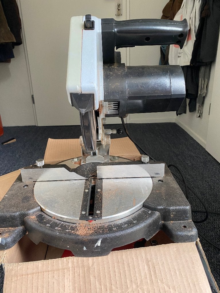 Afkortzaag, Top craft, 70 mm of meer, 600 tot 1200 watt, Ophalen of Verzenden