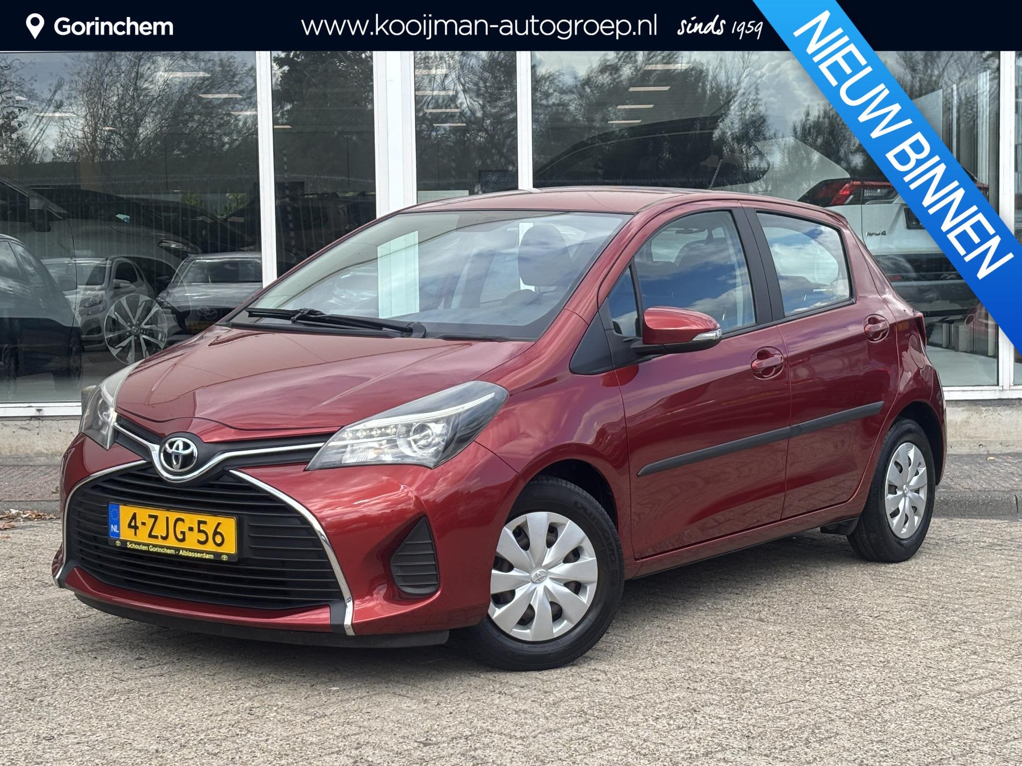 Toyota Yaris 1.0 VVT-i Aspiration | Uniek lage KM-Stand! 235, Voorwielaandrijving, Euro 6, Start-stop-systeem, 730 kg