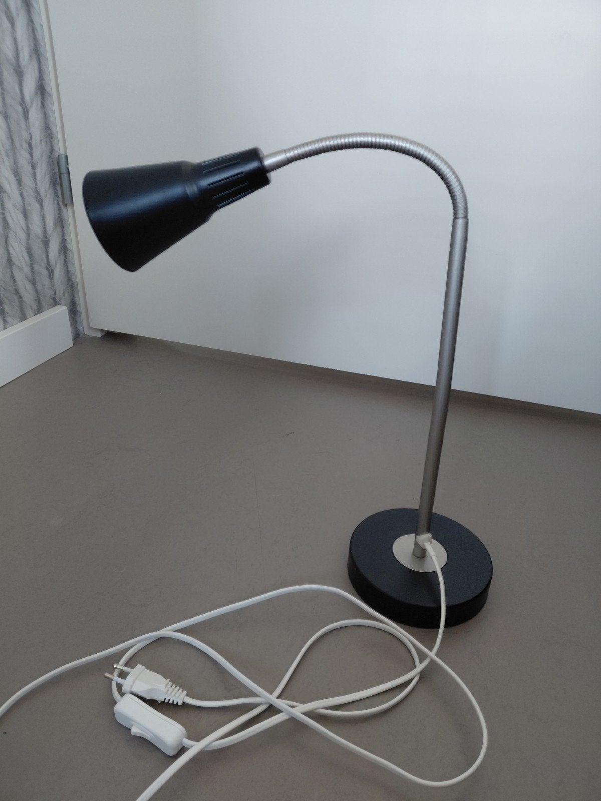 IKEA Bureaulamp, Bureaulamp, Gebruikt, Zwart, IKEA