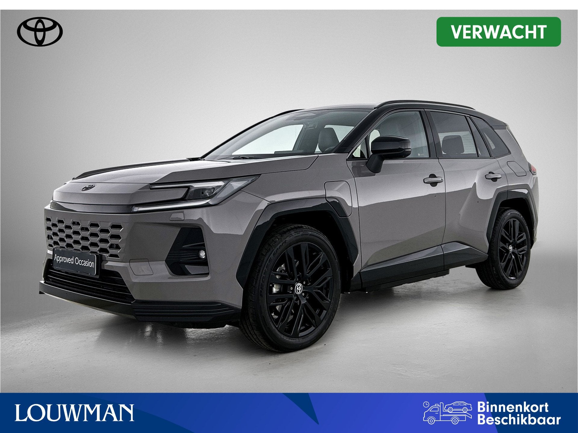 Toyota RAV4 2.5 Plug-in Hybrid 270 First Edition Nieuw model, Auto's, 12 maanden, Gebruikt, Zwart, 4 cilinders