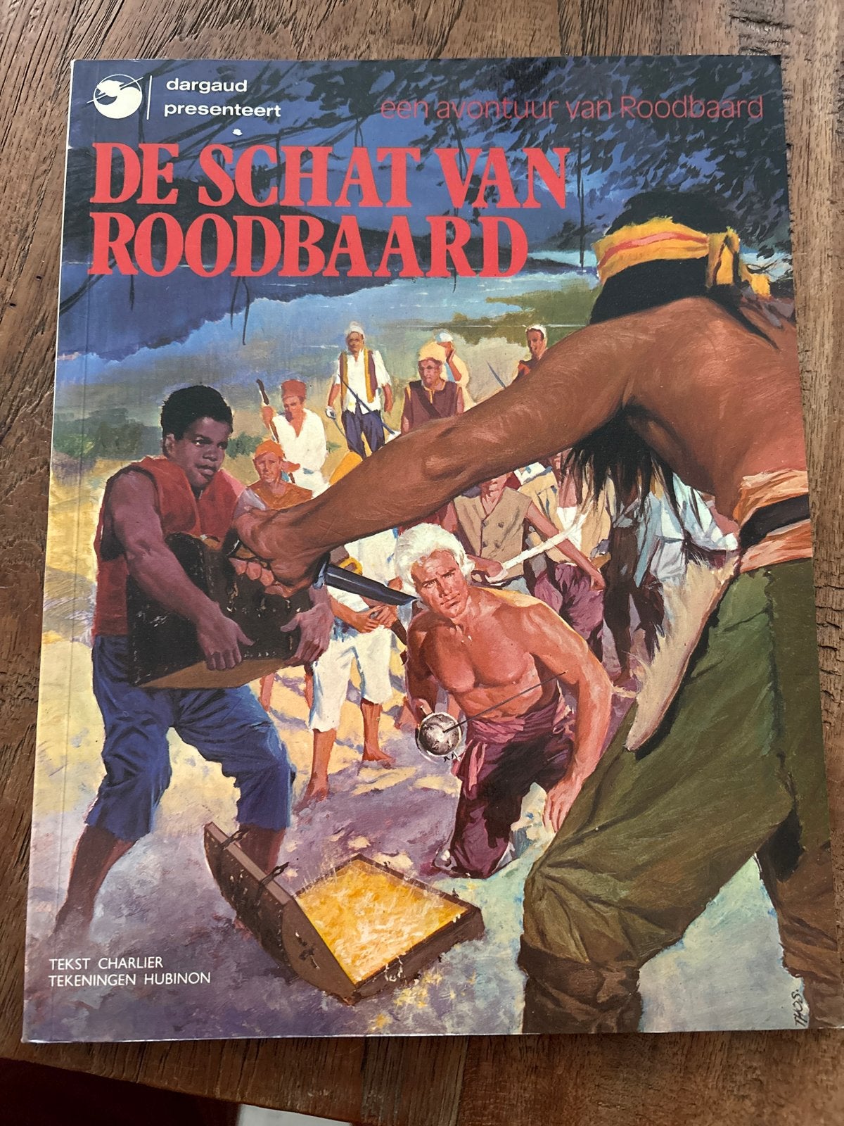 De Schat van Roodbaard - Een Avontuur van Roodbaard, Eén stripboek, Ophalen of Verzenden, Gelezen