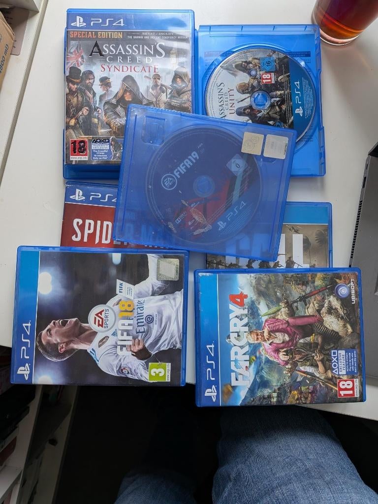 Pakket van zeven (7)  PS4-games, Spelcomputers en Games, Games | Sony PlayStation 4, Avontuur en Actie, Gebruikt, Vanaf 18 jaar